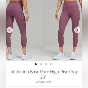 Base space high rise crop 23”